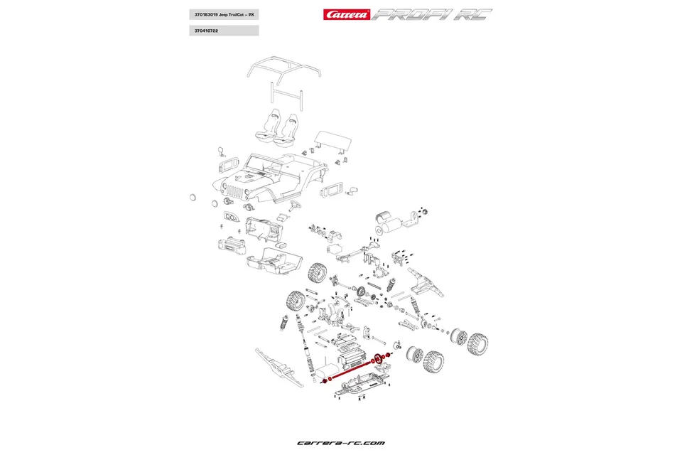 carrera-rc-metall-zahnr-der-mit-kugellager-f-r-mitteldiff-profi-rc image 1