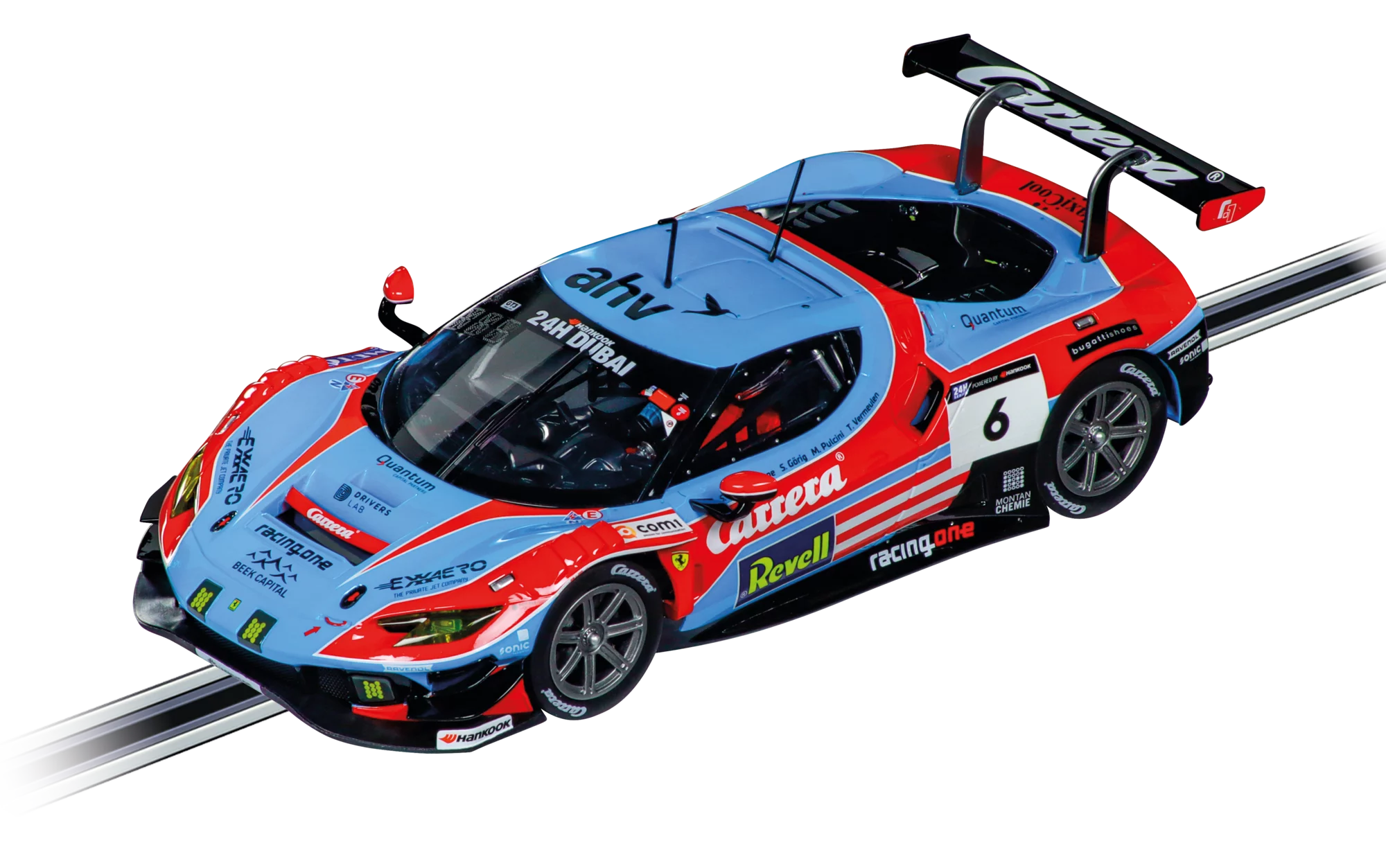carrera-rc-ferrari-296-gt3-carrera-no-6-24h-dubai-digital-124-slotcar-1-24 image 1