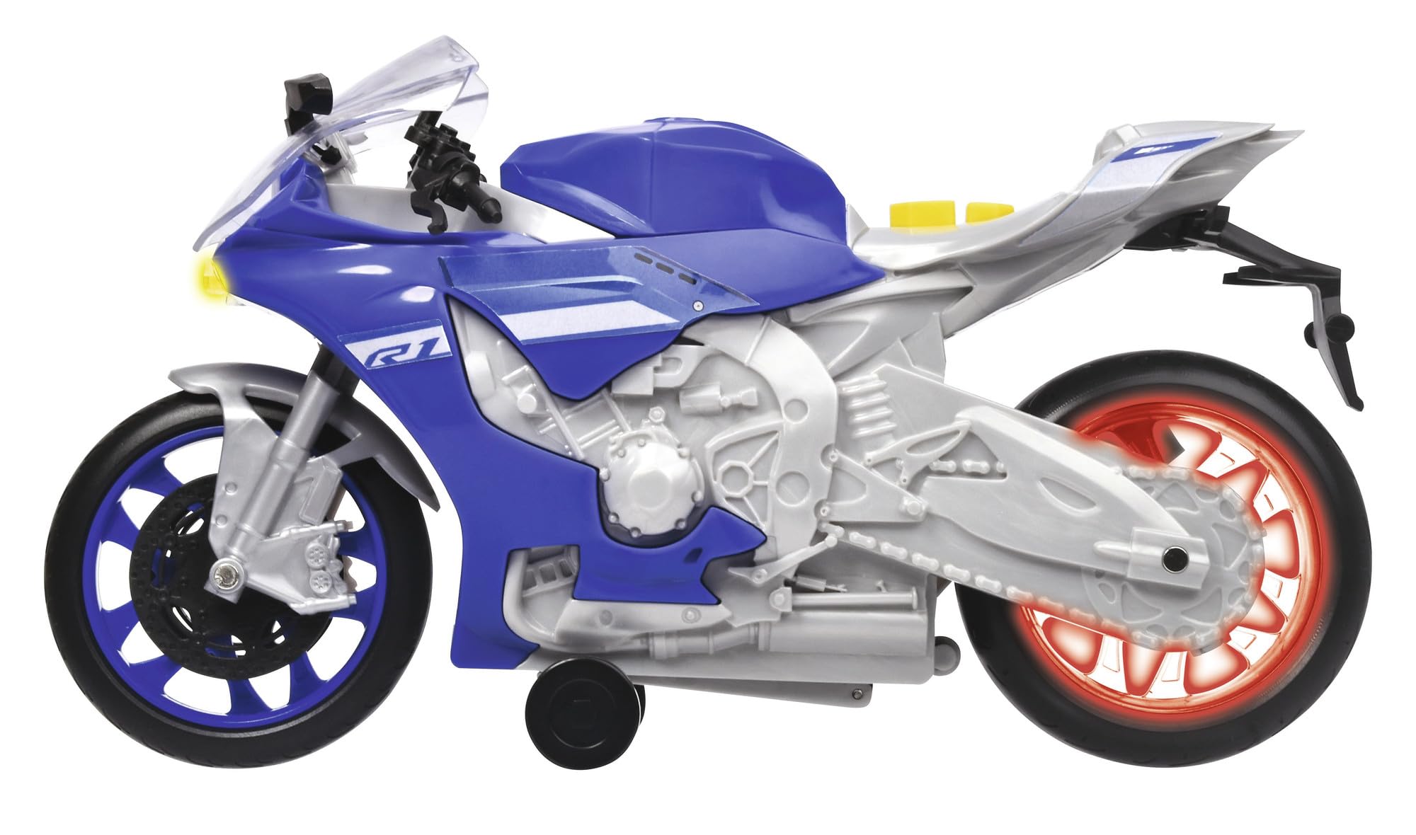 dickie-toys-yamaha-r1-wheelie-raiders-spielzeugmotorrad-blau-26-cm image 3