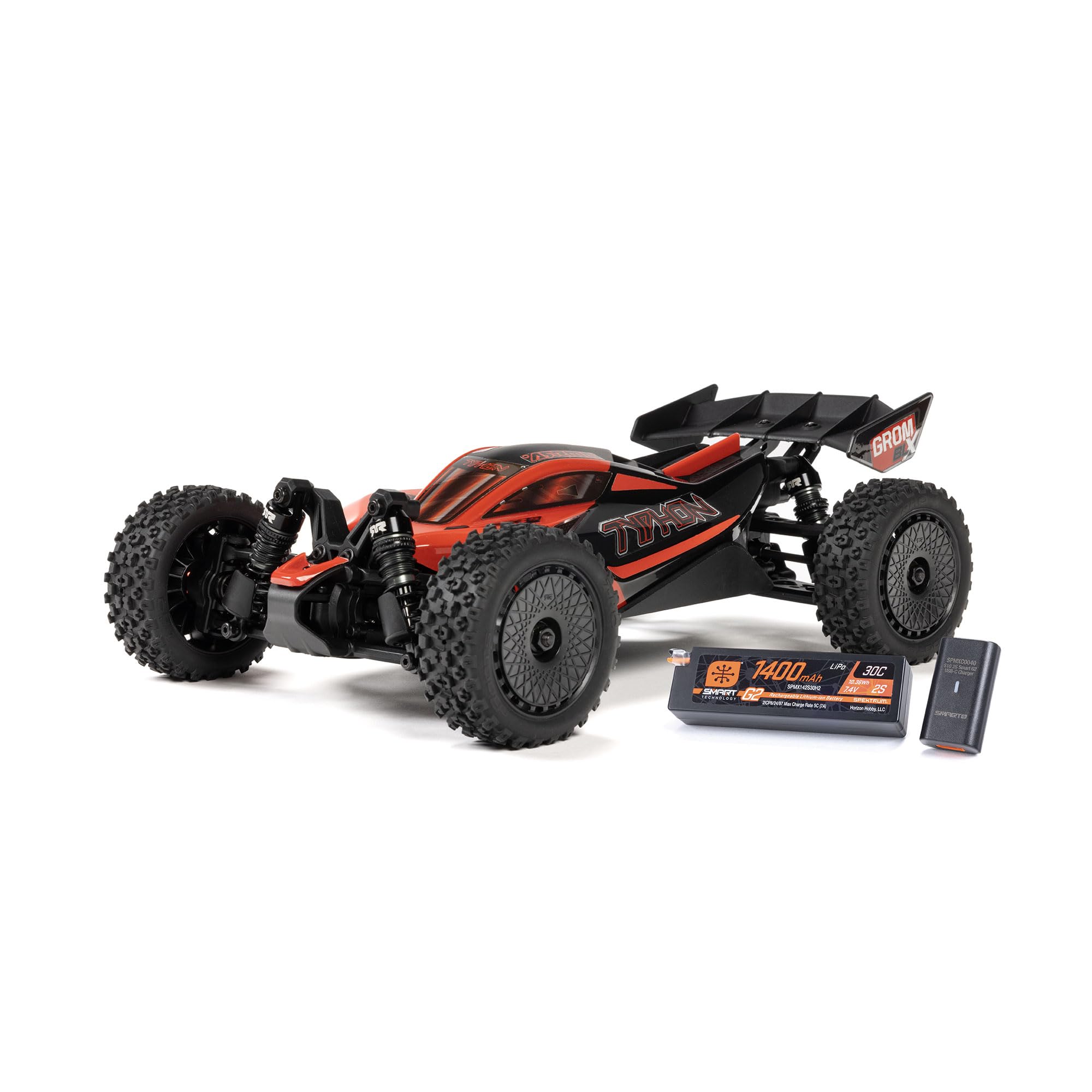 arrma-typhon-grom-223s-dsc-4x4-rtr-brushless-buggy-rot image 8
