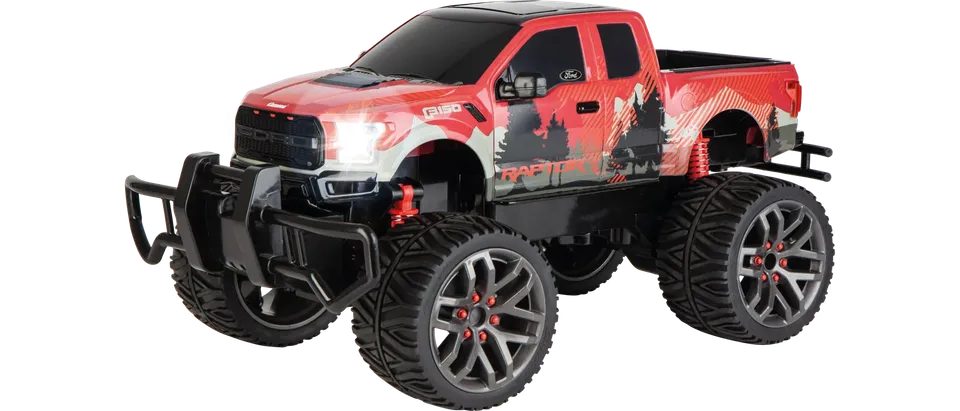 carrera-rc-2-4ghz-ford-f-150-raptor-39-5-cm-offroad-18-km-h-rot-schwarz image 1