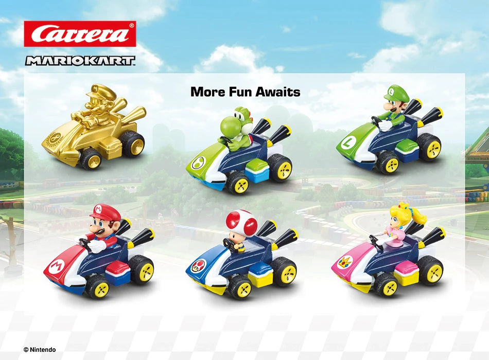 carrera-rc-2-4ghz-mario-kart-tabletop-racing-set-mario-luigi-1-43 image 8