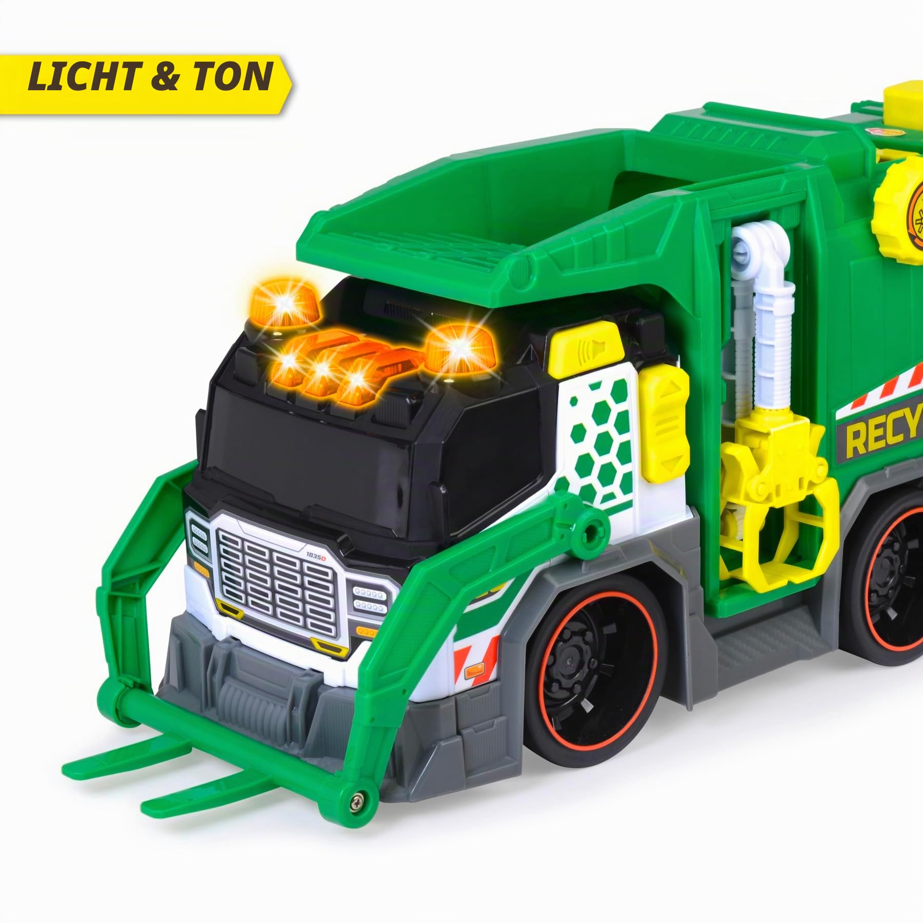 dickie-toys-m-llauto-39-cm-mit-hebefunktion-greifarm-licht-sound-ab-3-jahre image 4