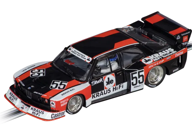 carrera-evolution-bmw-320-turbo-flachbau-team-schnitzer-no-55-drm-1980-slotcar-1 image 1