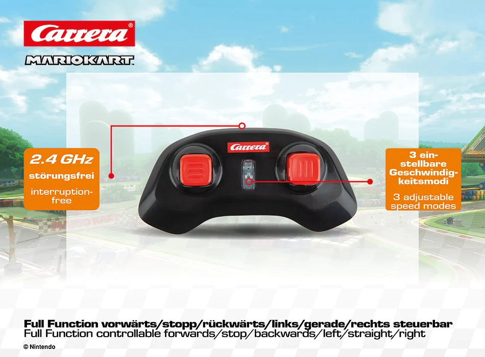 carrera-rc-2-4ghz-mario-kart-mini-rc-peach-6-2cm image 3