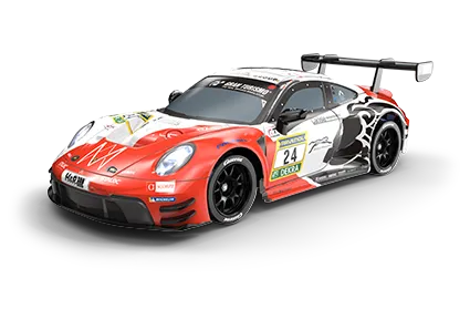 carrera-rc-2-4ghz-porsche-911-gt3-r-lionspeed-gp-no-24-steam-rc-auto image 1