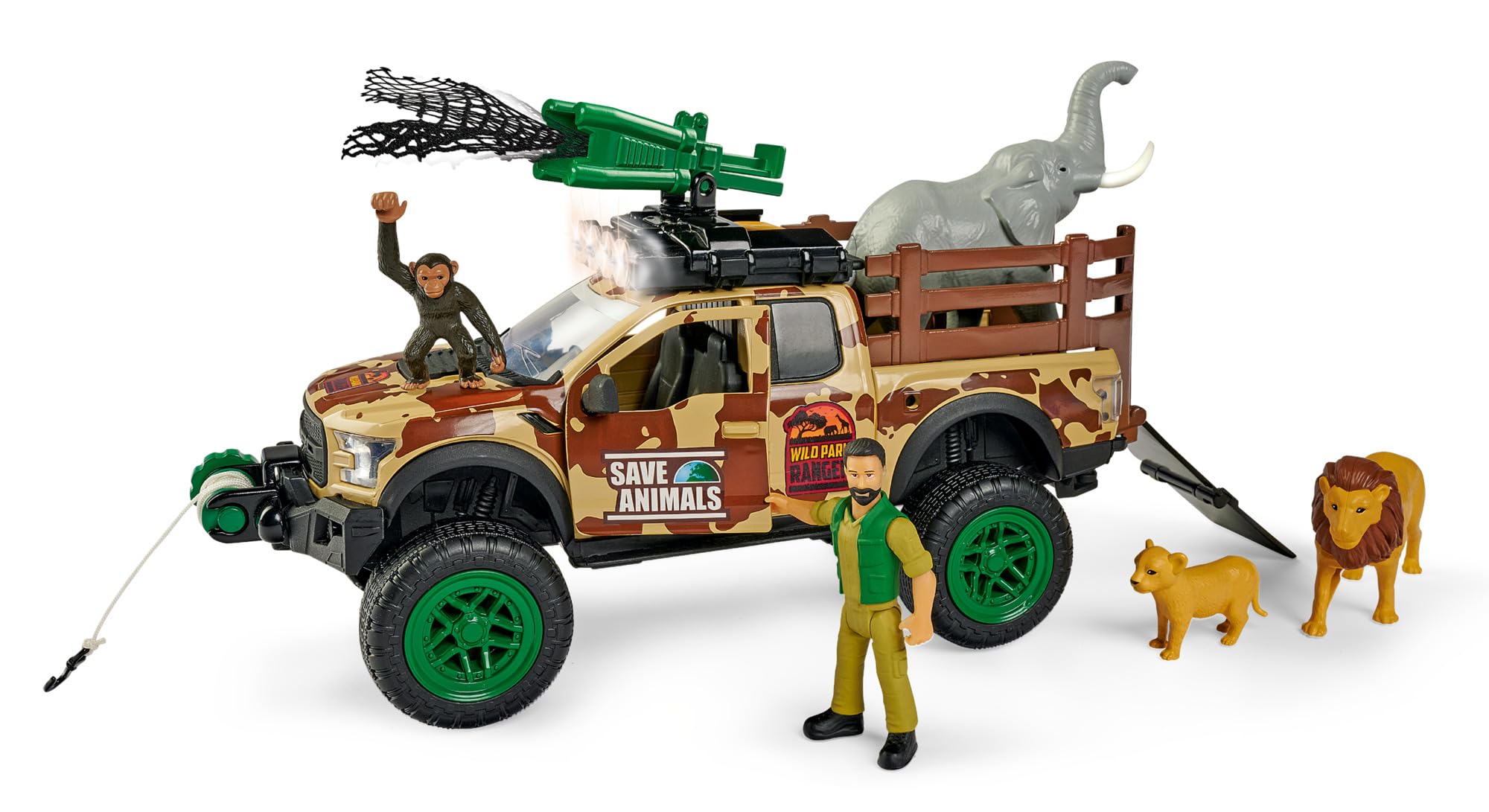 dickie-toys-wild-park-ranger-set-mit-ford-raptor-tarnfarben image 4