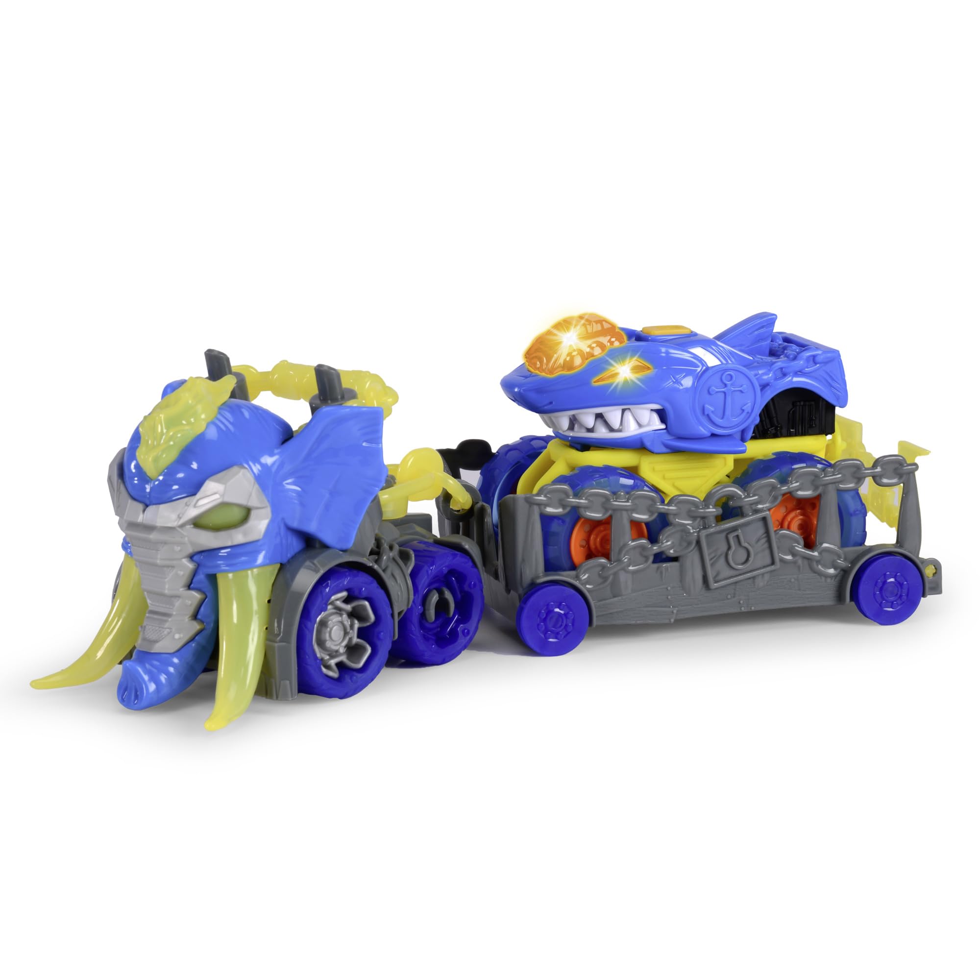 dickie-toys-monster-ranger-shark-truck-set-32-cm-mit-anh-nger image 1