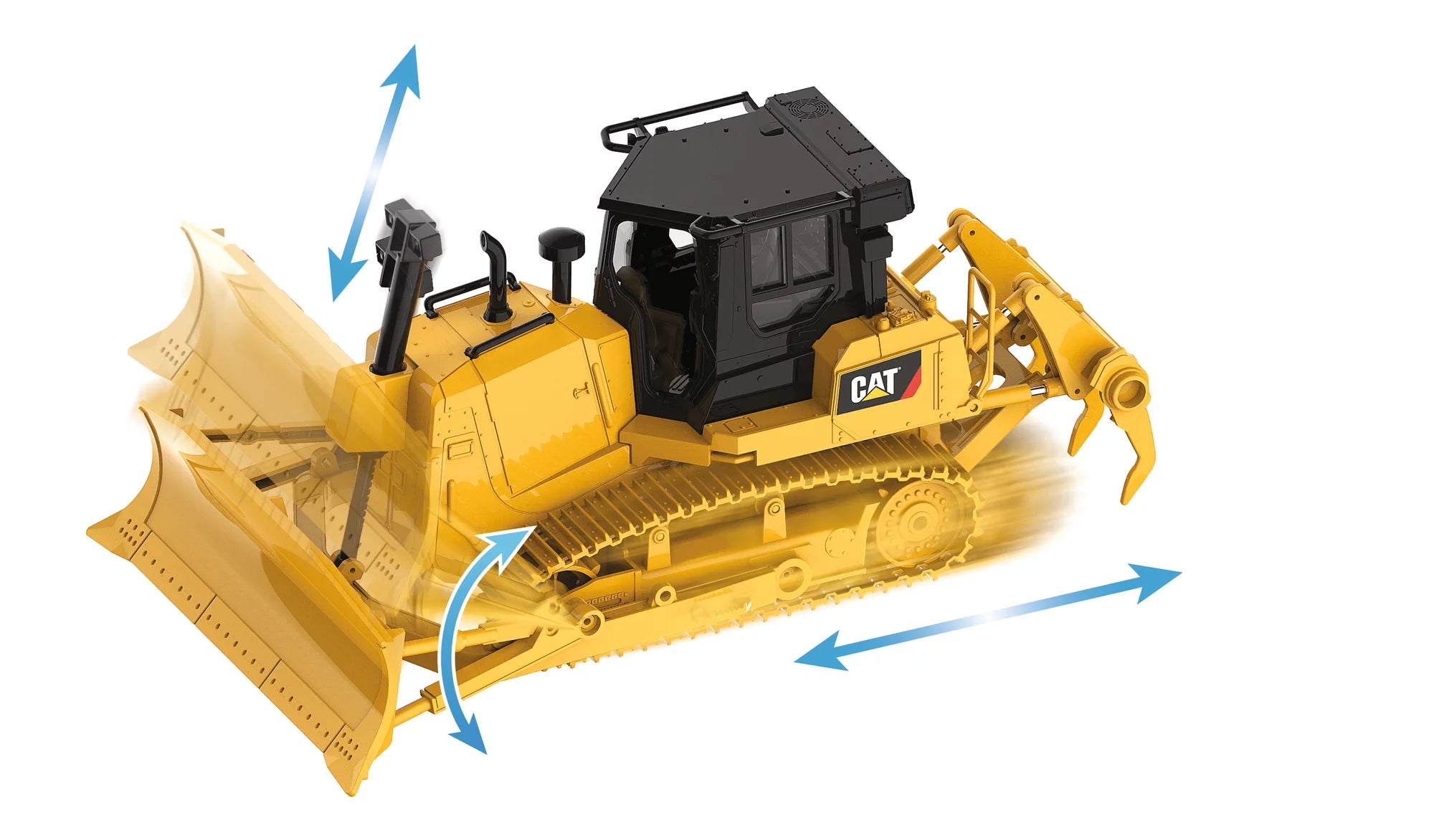 carrera-rc-cat-d7e-track-type-tractor-bulldozer-1-24-rc-baustelle image 6