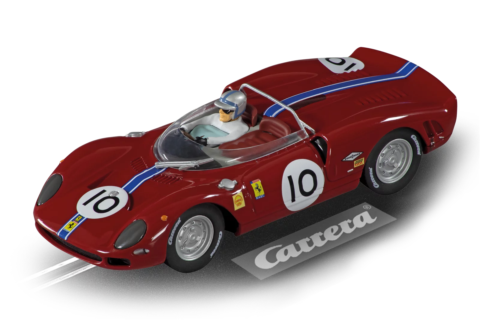 carrera-rc-ferrari-365-p2-no-10-slotcar-1-32-evolution image 1
