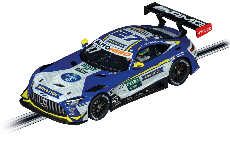 carrera-rc-mercedes-amg-gt3-evo-winward-schumacher-no-27-slotcar-evolution-1-32 image 1