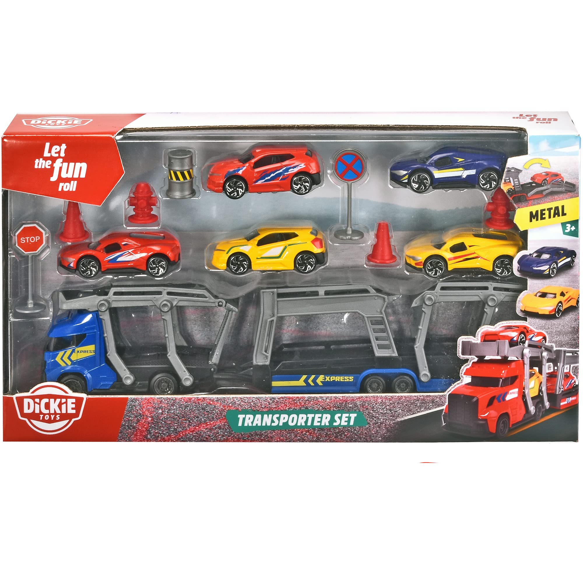 dickie-toys-transporter-set-spielzeug-transporter-mehrfarbig image 2
