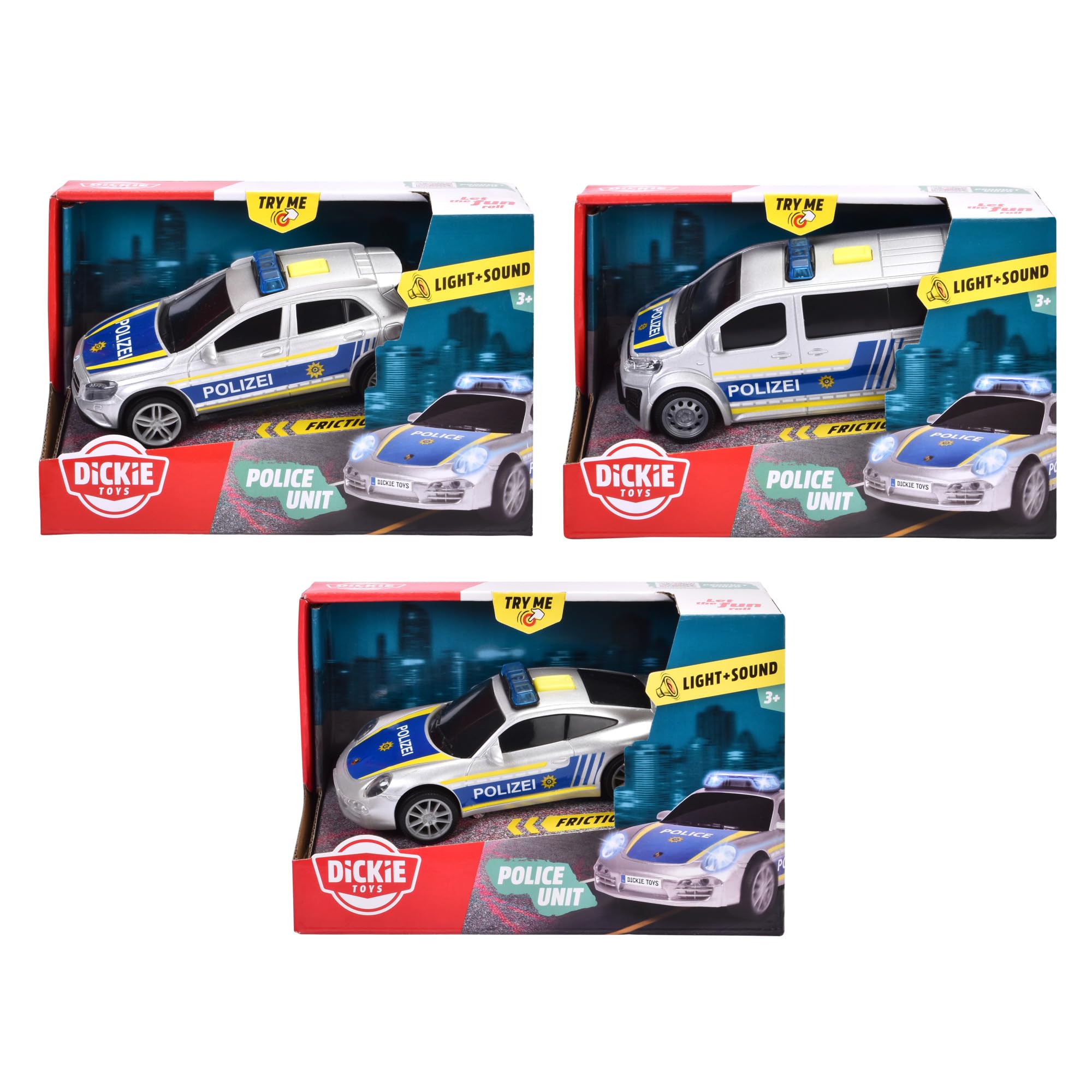 dickie-toys-police-unit-polizeiauto-1-32-15-cm-mit-licht-sound image 7