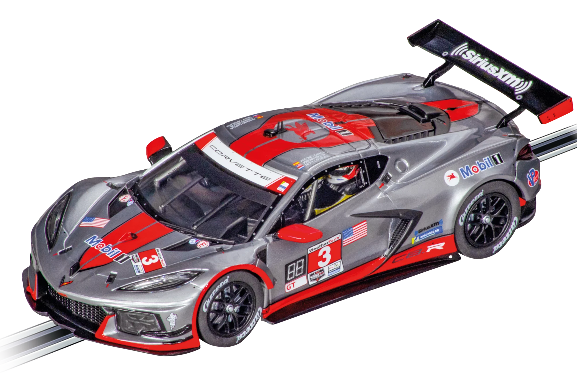 carrera-rc-chevrolet-corvette-c8-r-no-3-sebring-evolution-slotcar-1-32 image 1