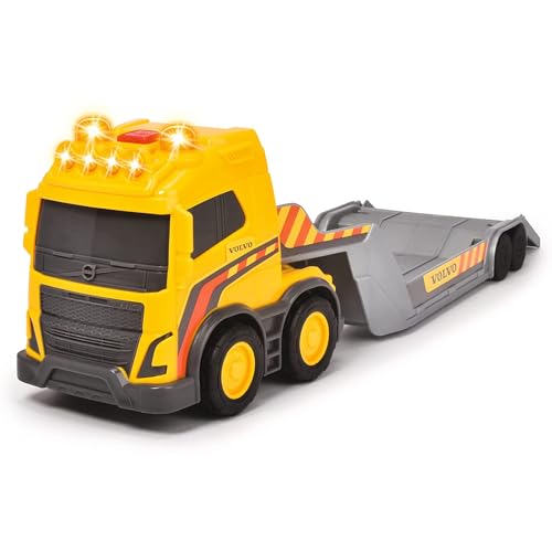 dickie-toys-volvo-truck-team-spielzeug-lkw-mit-anh-nger-und-radlader image 8