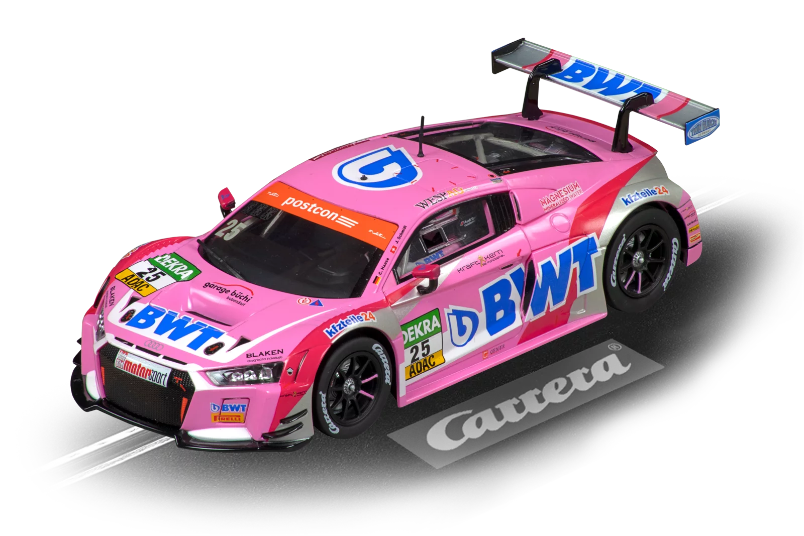 carrera-evolution-audi-r8-lms-bwt-m-cke-motorsport-no-25-slotcar-1-32 image 1