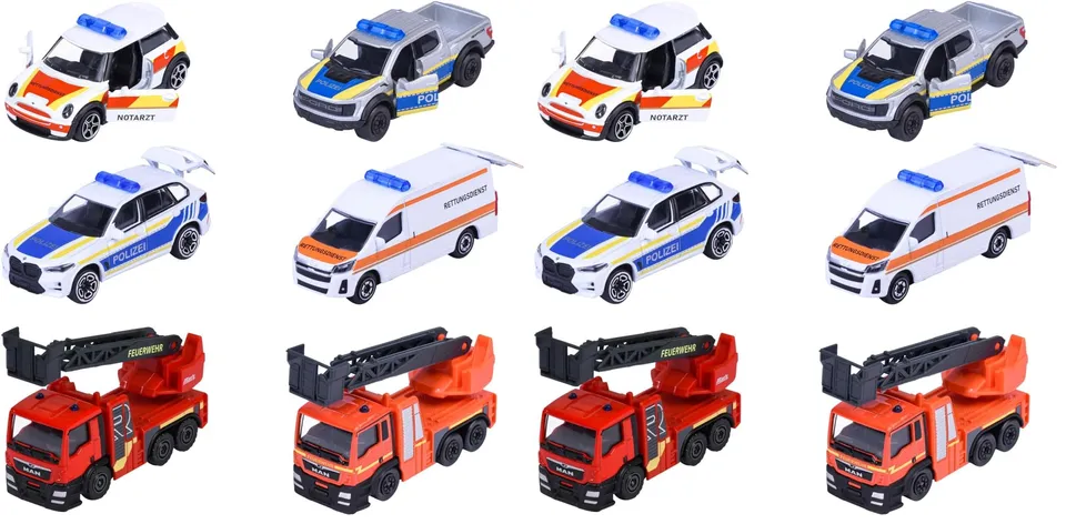 majorette-auto-rescue-premium-einsatzfahrzeug-metall-ca-7-5-cm-1-von-6-zuf-llig image 1