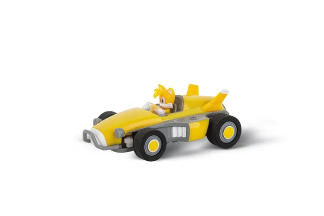 carrera-rc-team-sonic-racing-mini-rc-tails-1-43-full-function-kart-7-5-cm image 1