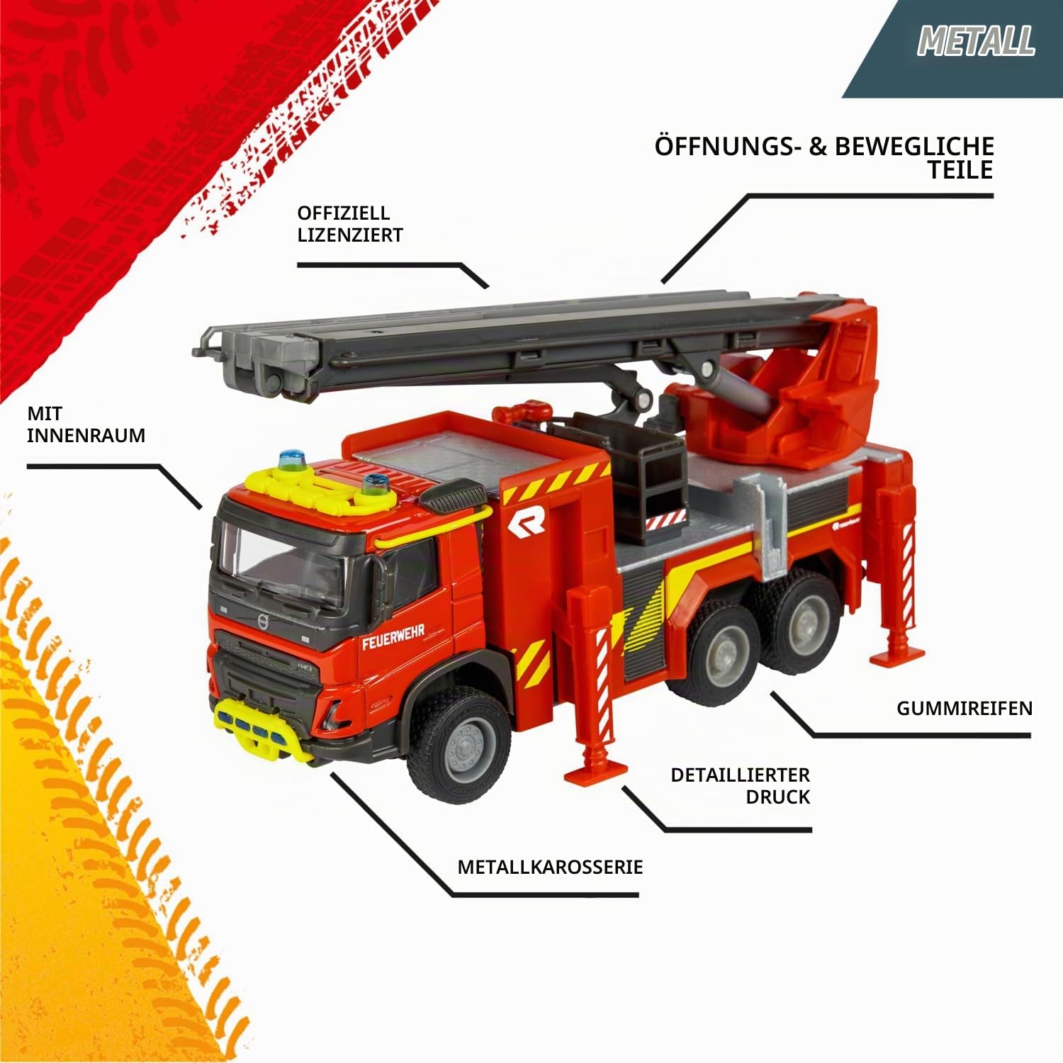 majorette-volvo-fmx-truck-feuerwehr-19-cm-mit-drehleiter image 4