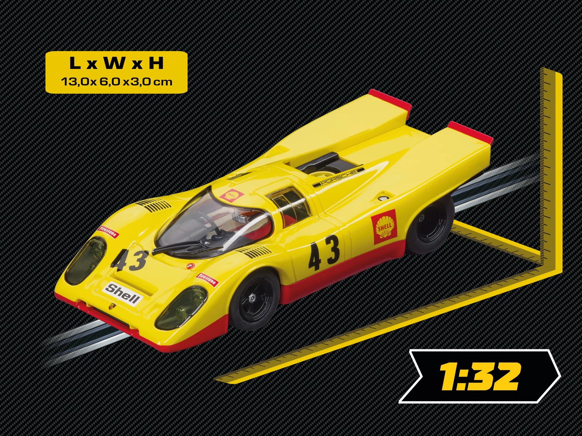 carrera-rc-porsche-917-kh-no-43-evolution-slotcar-1-32 image 2