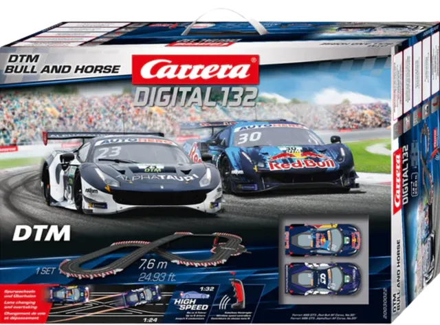 carrera-rc-digital-132-dtm-bull-and-horse-rennbahn-set image 1