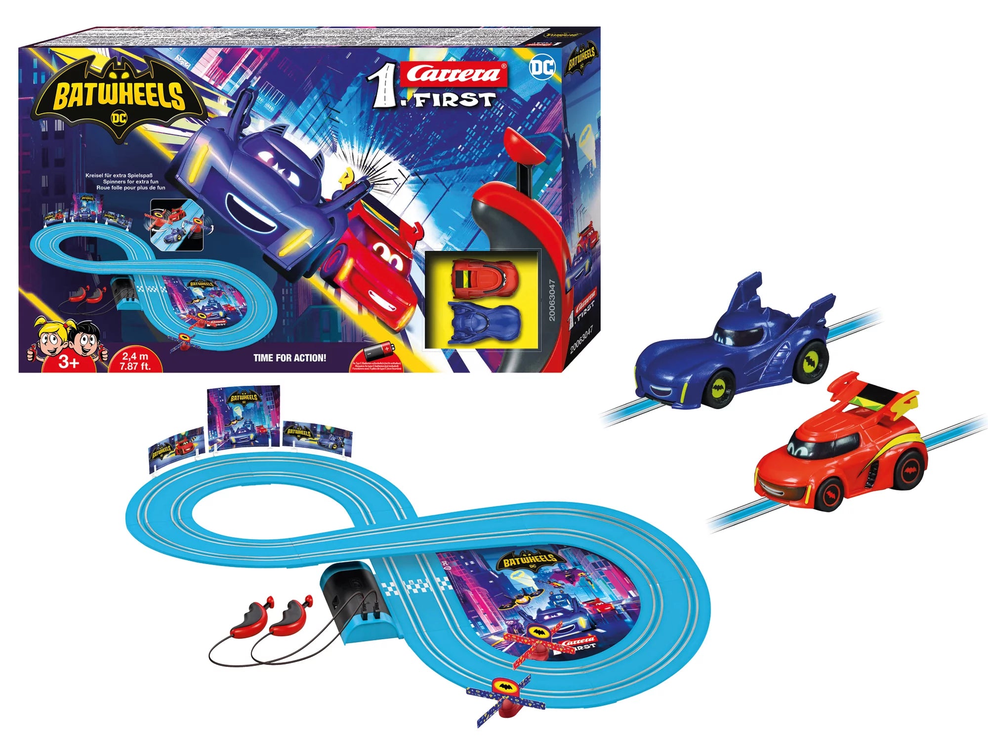 carrera-rc-batwheels-time-for-action-carrera-first-slotcar-rennbahn-set image 3
