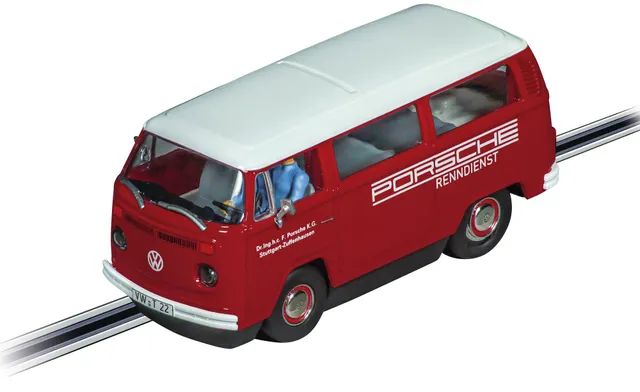 carrera-rc-vw-bus-t2b-porsche-renndienst-digital-132-slotcar image 1