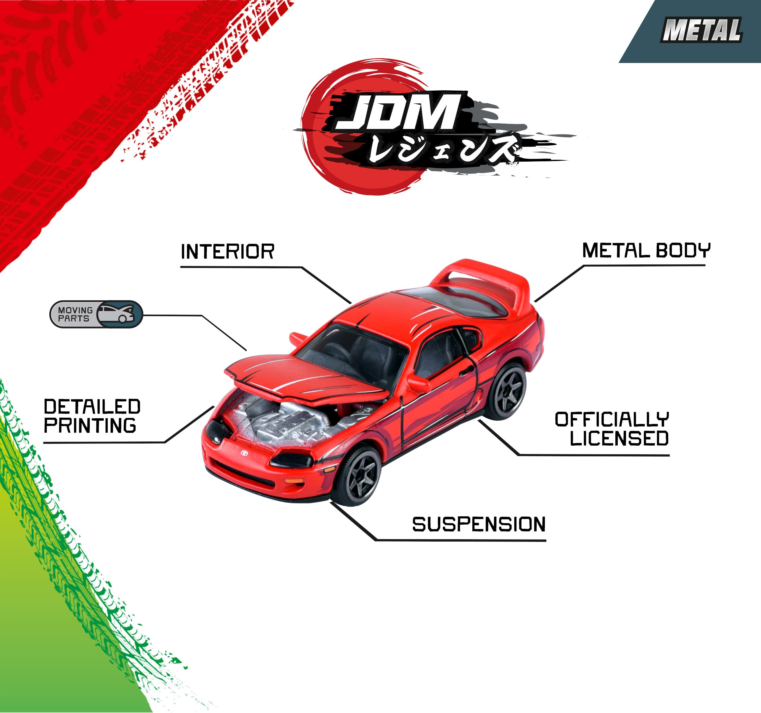 majorette-jdm-legends-giftpack-5-autos-1-64-7-5cm-metall image 2
