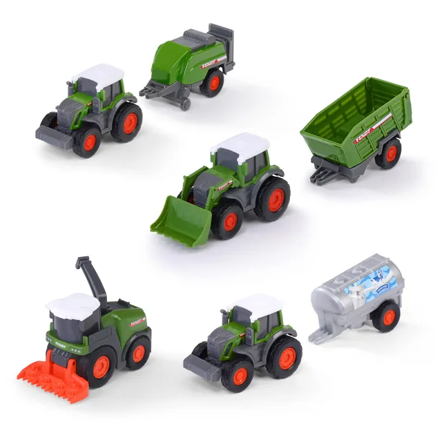 dickie-toys-fendt-micro-team-traktor-spielzeug-9-cm image 1