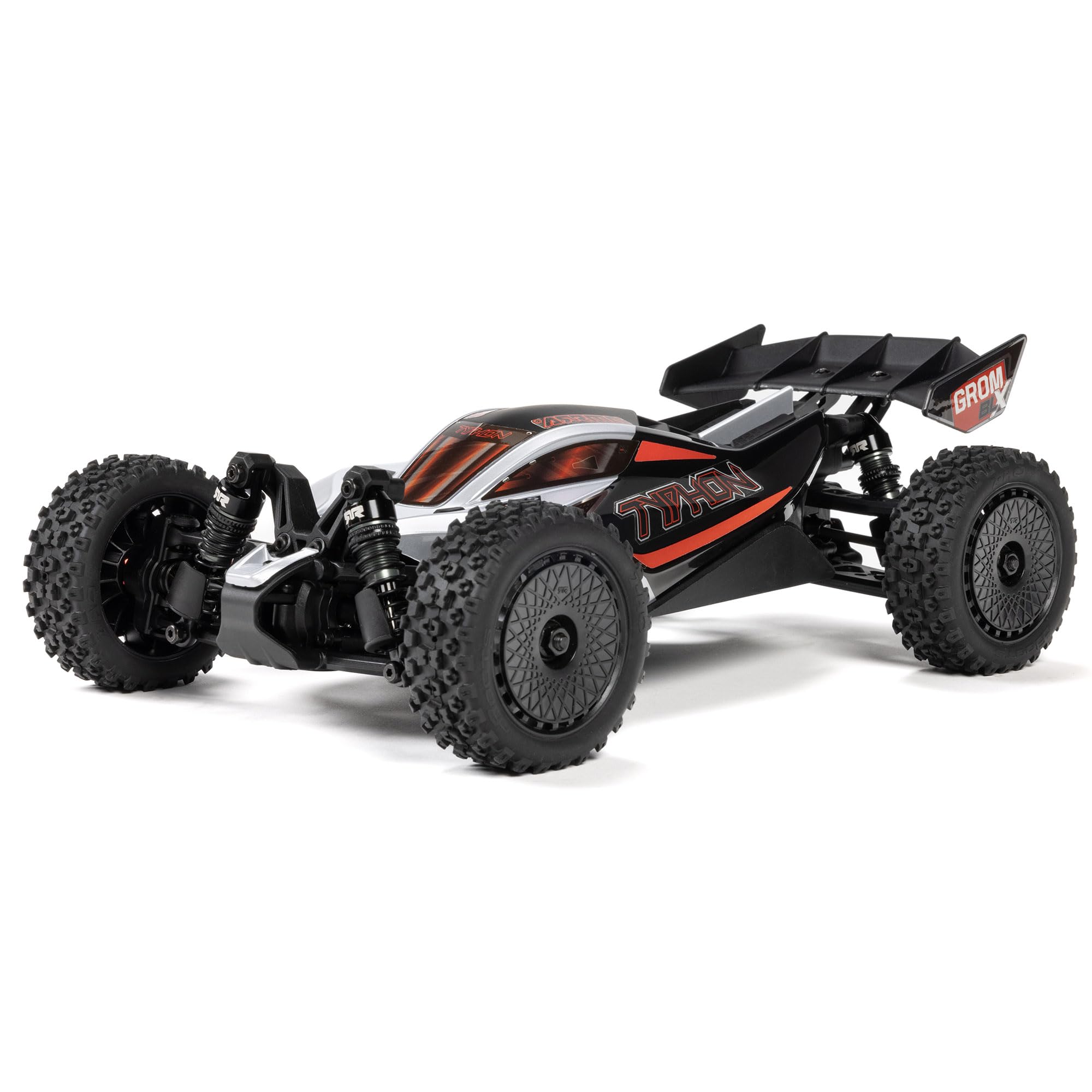 arrma-grom-4x4-223s-blx-typhon-buggy-rtr-silber-ara2306t1 image 1