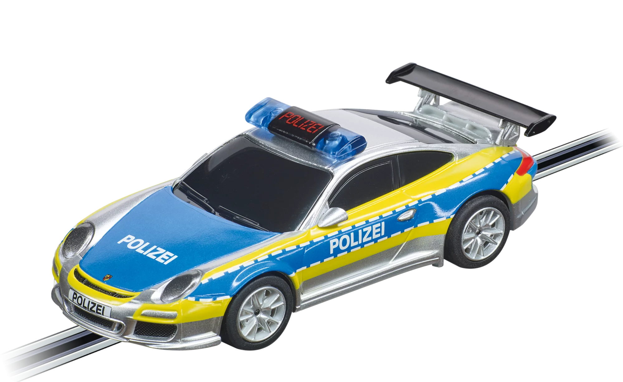 carrera-rc-porsche-911-gt3-polizei-slotcar-go-1-43 image 1