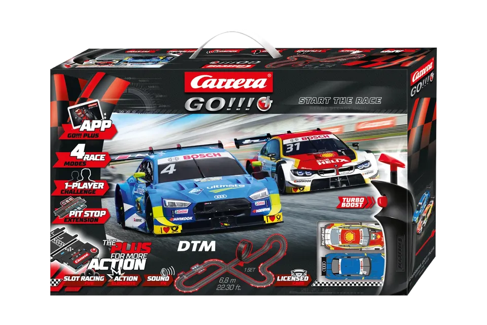 carrera-go-plus-start-the-race-dtm-set-6-8-m-bmw-m4-vs-audi-rs-5 image 1