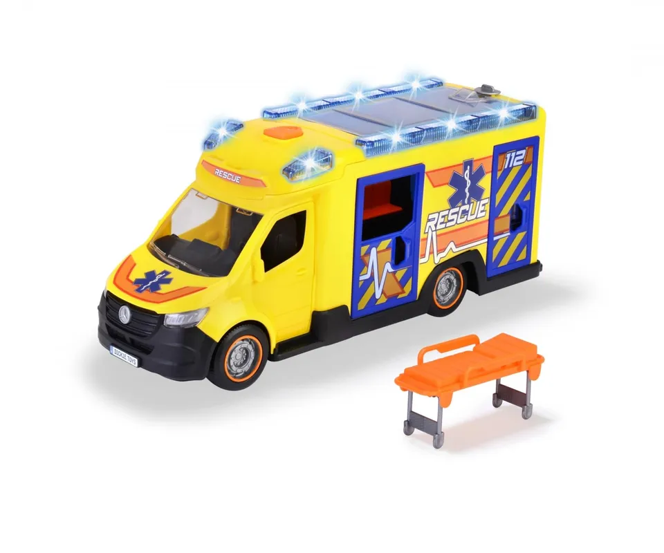 dickie-toys-mercedes-benz-sprinter-ambulance-34-5-cm-mit-licht-und-sound image 1
