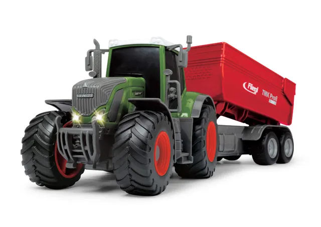 dickie-toys-fendt-939-vario-spielzeugtraktor-mit-fliegl-anh-nger-41-cm-mit-licht image 1