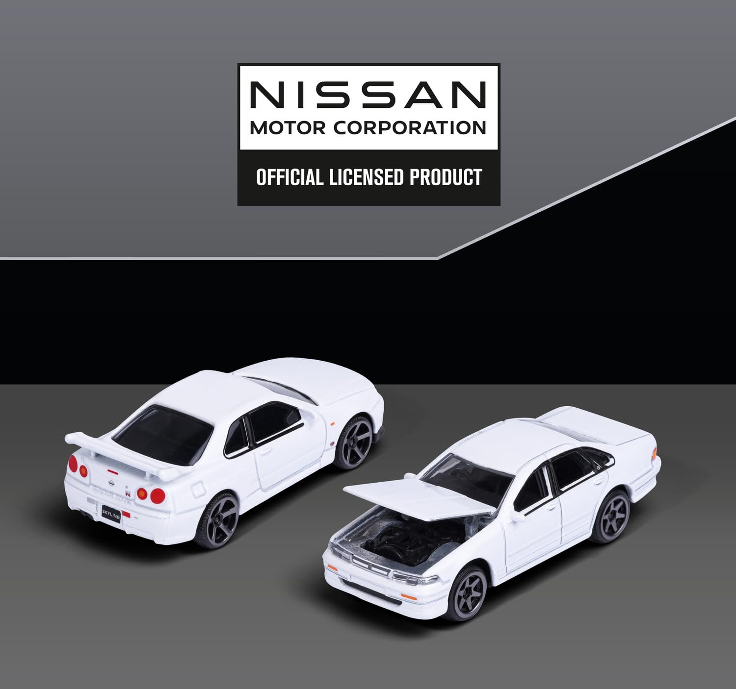 majorette-nissan-5-pieces-giftpack-metallautos-1-64-5er-set image 5