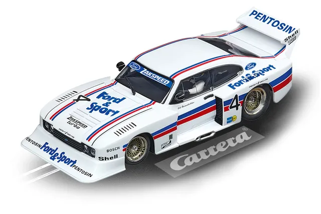 carrera-rc-ford-capri-zakspeed-turbo-lili-reisenbichler-no-4-slotcar-digital-132 image 1