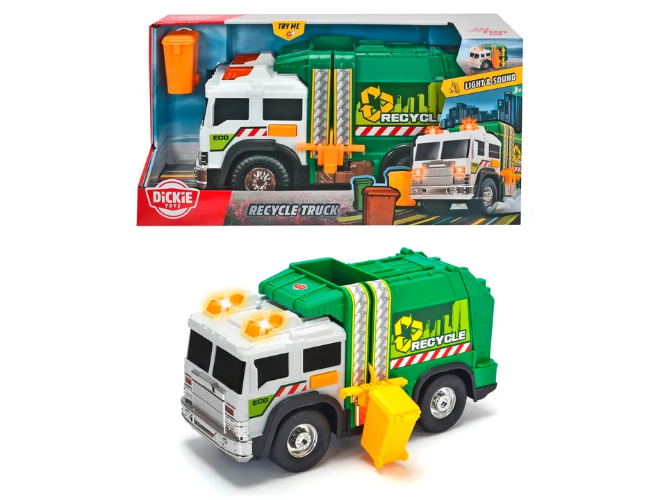 dickie-toys-recycle-truck-m-llauto-30-cm-mit-licht-sound-2 image 1