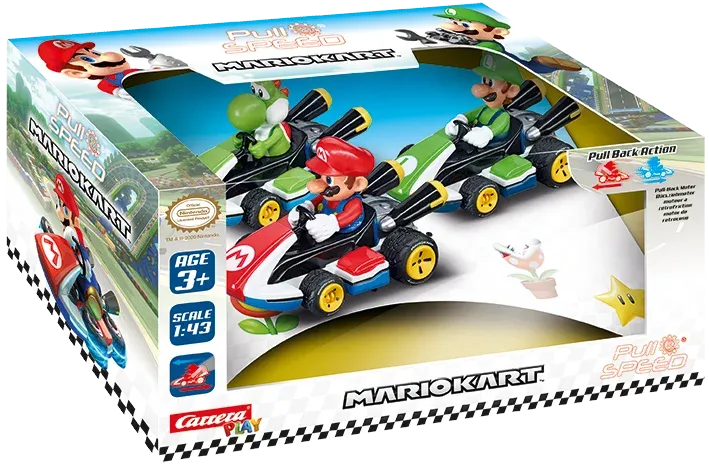 carrera-rc-mario-kart-pull-speed-3pack-1-43-mario-luigi-yoshi image 1
