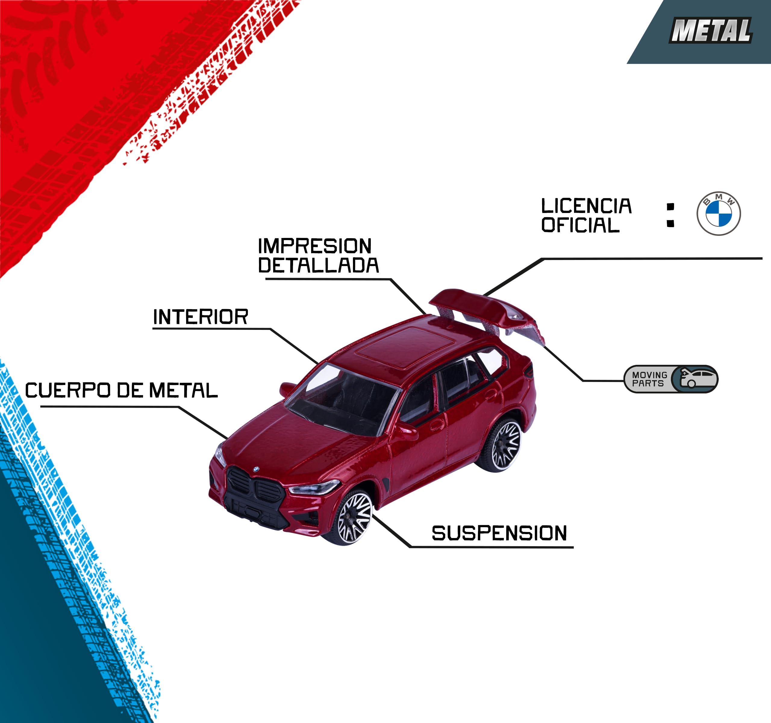 majorette-bmw-5er-auto-set-metall-modellautos image 6