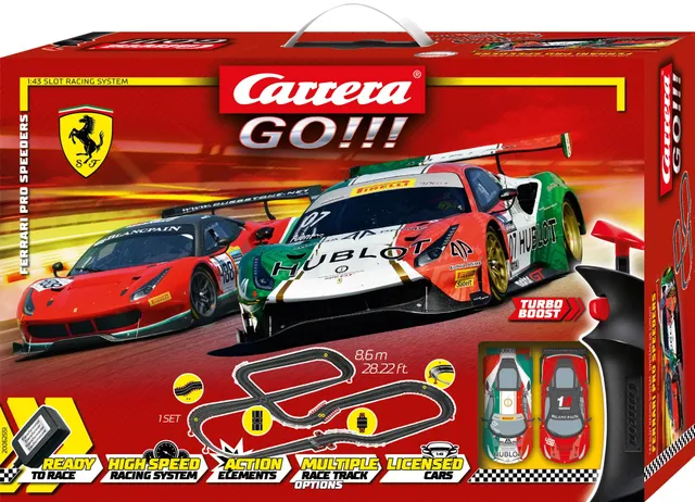 carrera-go-ferrari-pro-speeders-slotcar-set-1-43-mit-8-6-m-bahn image 1