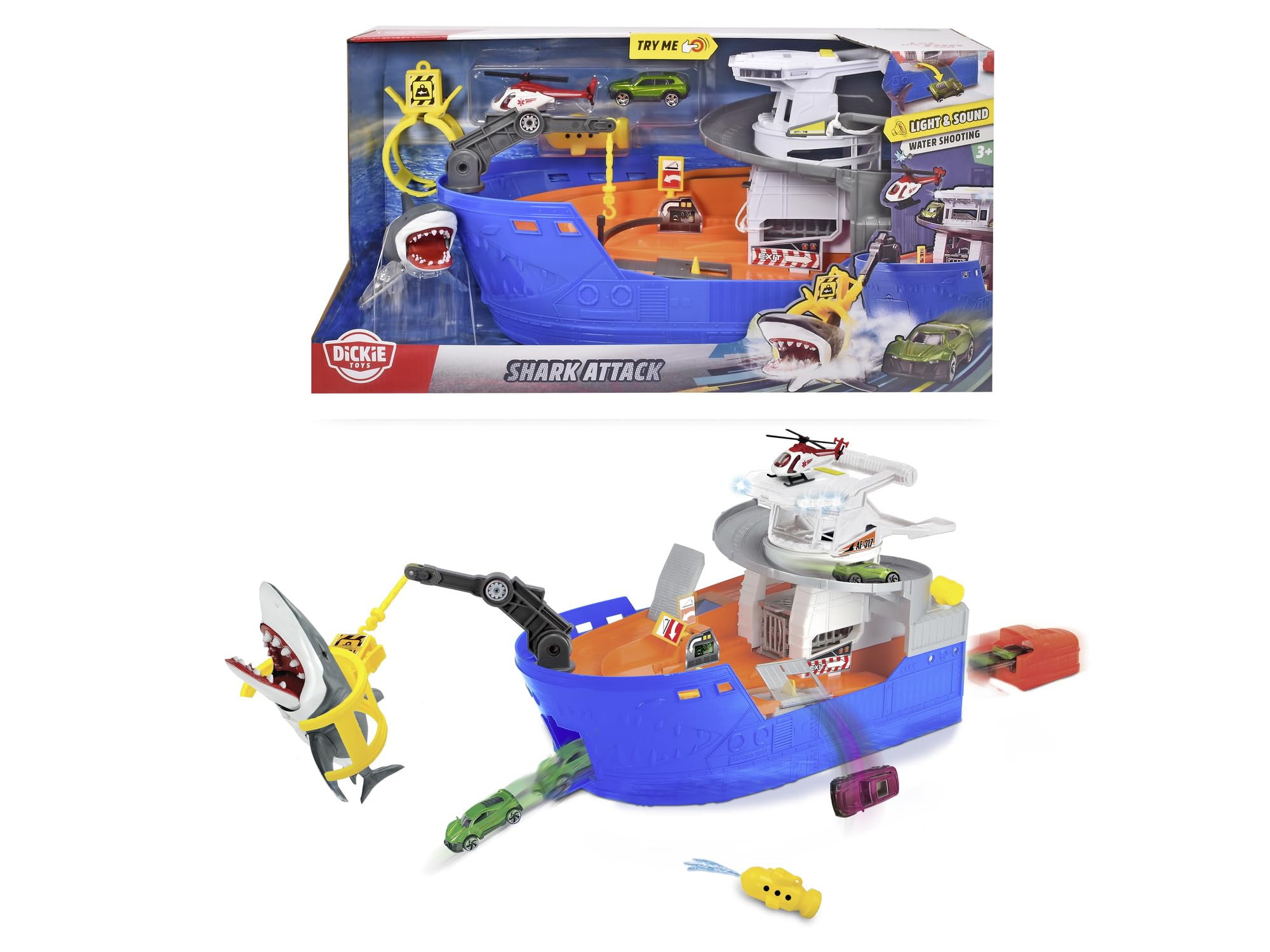 dickie-toys-shark-attack-spielzeugboot-spielset-41-cm image 8
