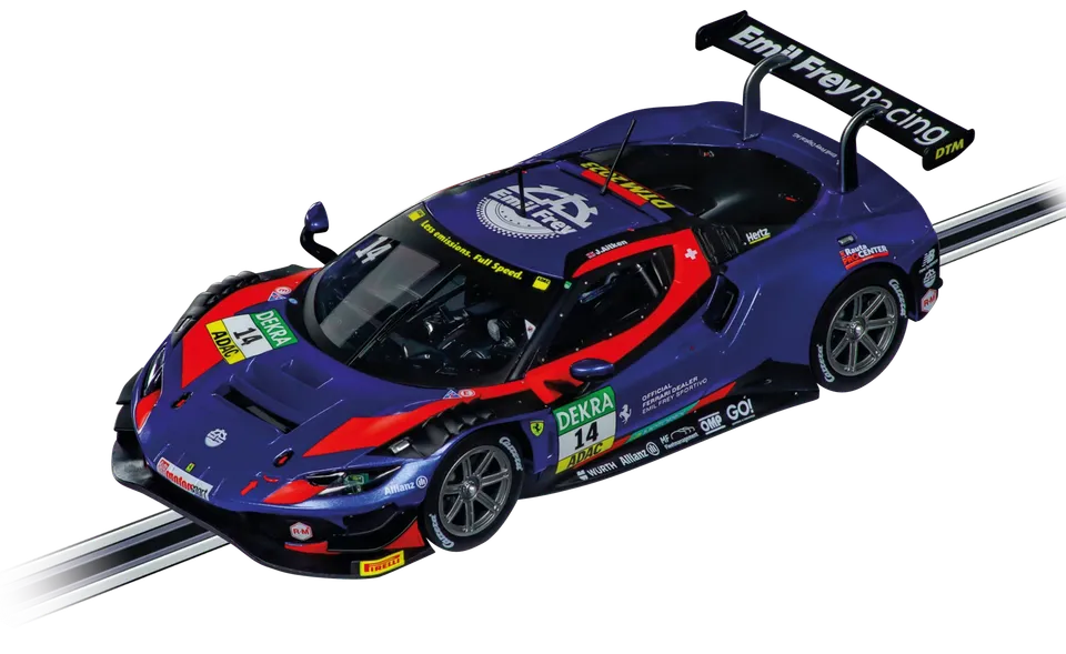 carrera-rc-ferrari-296-gt3-emil-frey-racing-no-14-dtm-2023-slotcar-digital-124-1 image 1