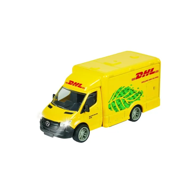 majorette-grand-series-mercedes-benz-sprinter-dhl-transporter-15-cm-mit-licht-so image 1