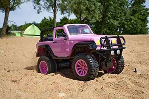 dickie-toys-rc-girlmazing-jeep-wrangler-1-16-metallic-pink image 5