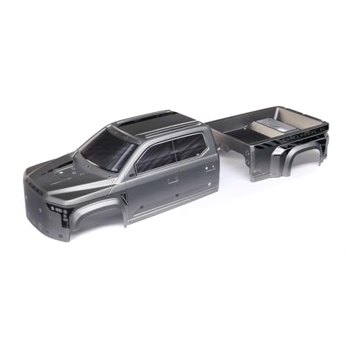 arrma-big-rock-6s-blx-karosserie-gunmetal-lackiert-beschnitten-beklebt image 2