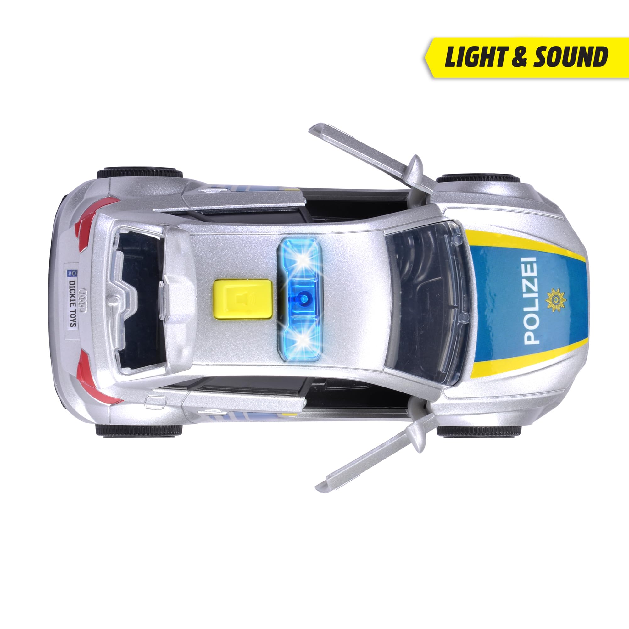 dickie-toys-audi-rs3-polizei-auto-15-cm-mit-licht-sound image 4