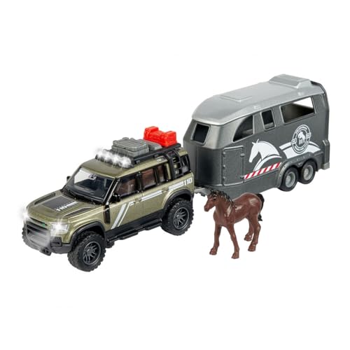 majorette-grand-series-land-rover-defender-mit-pferdeanh-nger-und-pferd image 6