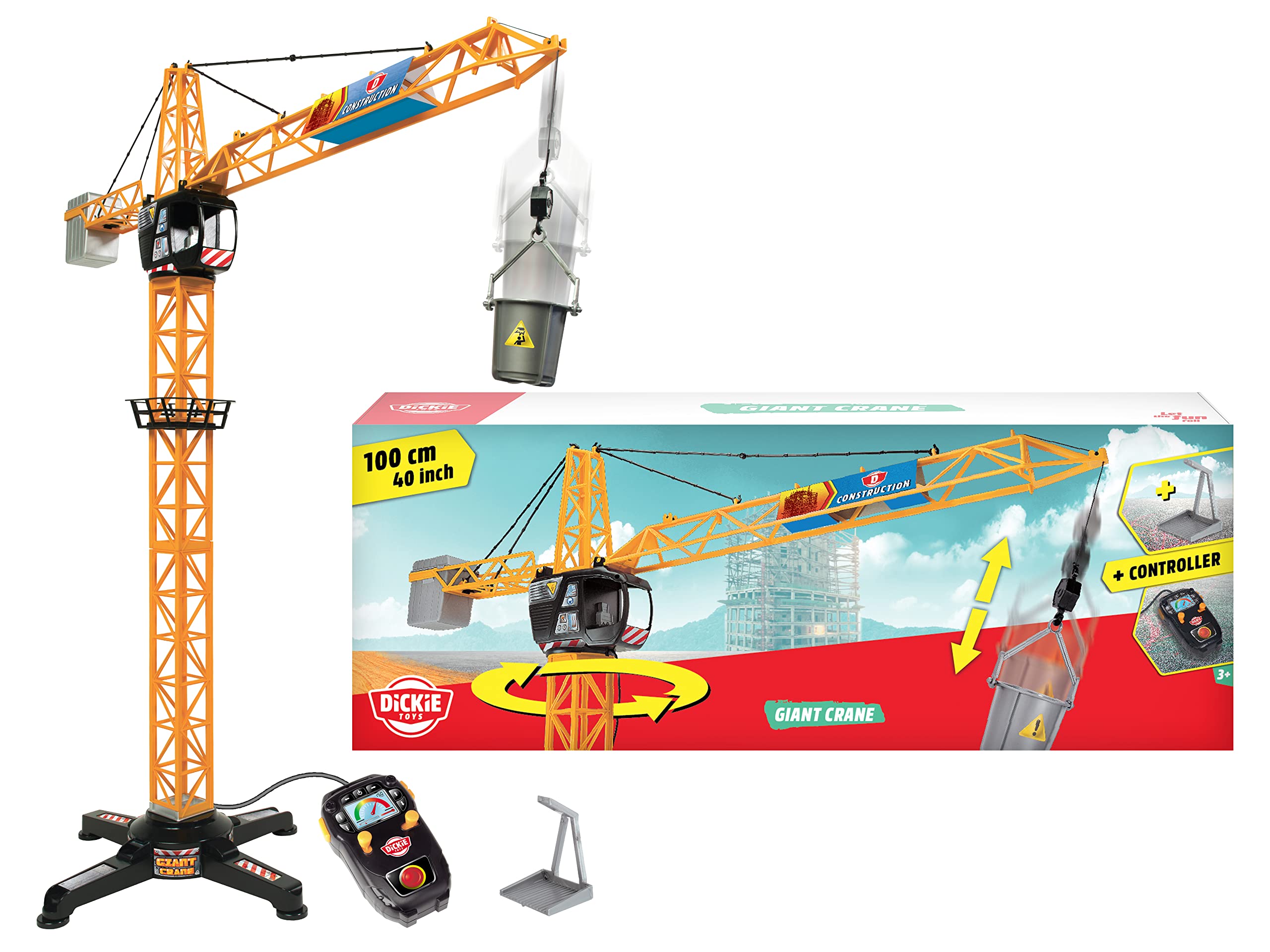 dickie-toys-giant-crane-baustellenkran-100-cm-ferngesteuert-mit-tonne-und-lasten image 6