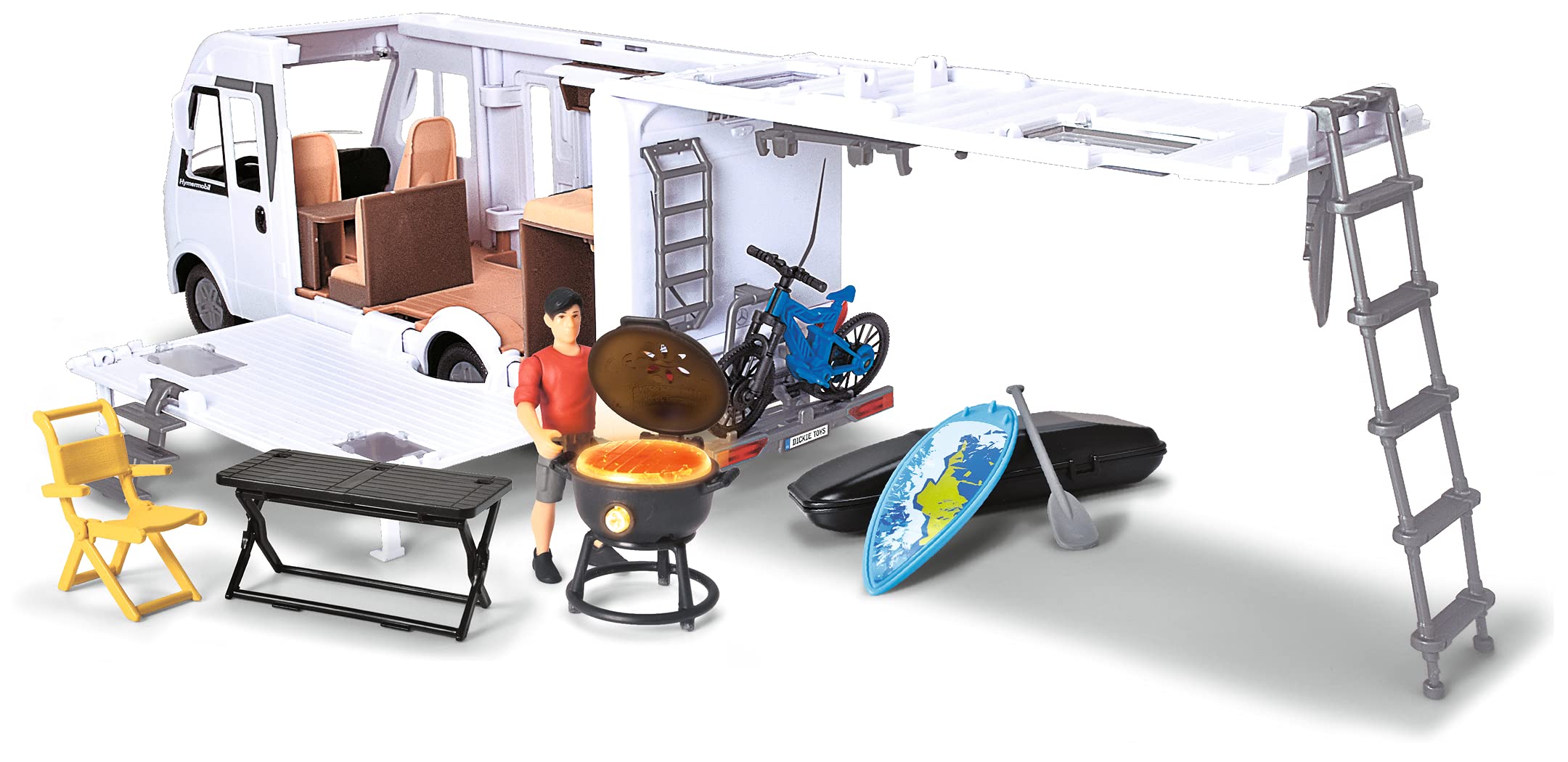 dickie-toys-hymer-wohnmobil-camper-30-cm-mit-zubeh-r image 3