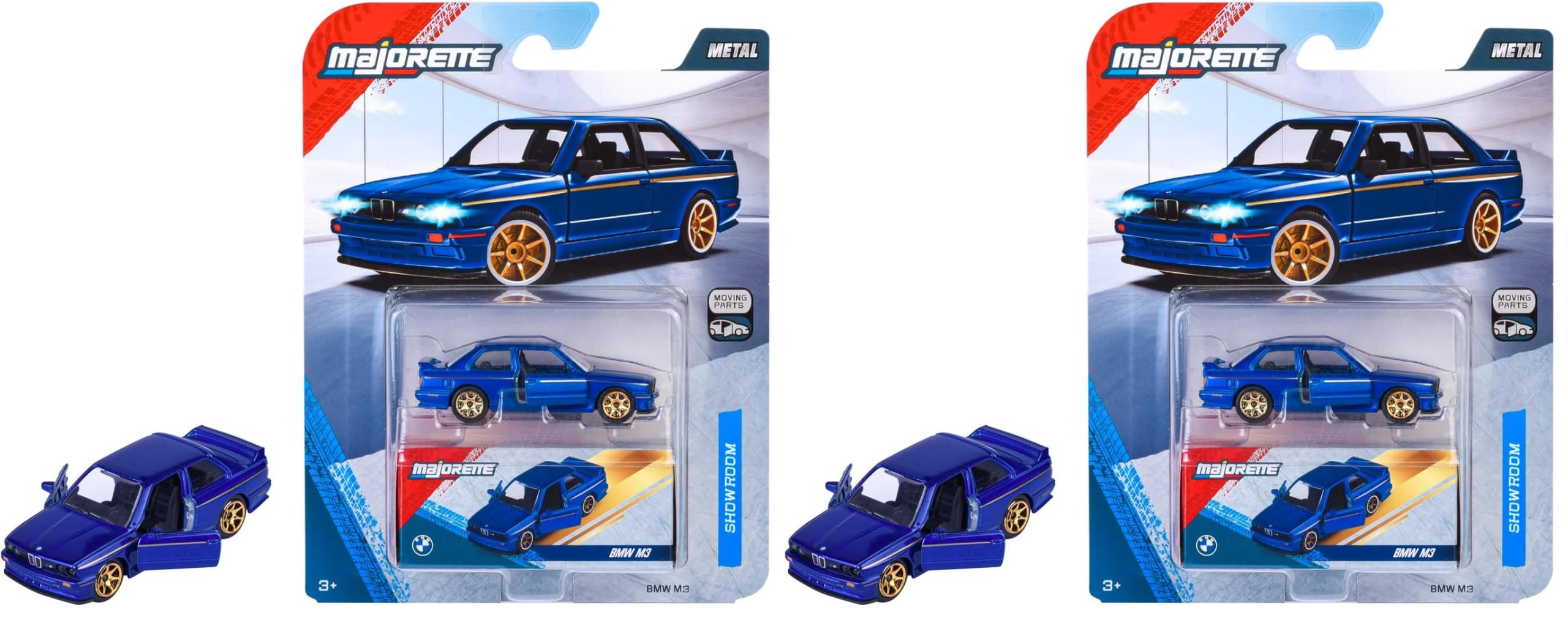 majorette-deluxe-bmw-m3-1-64-sammlerauto-7-5-cm-blau image 2